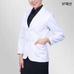 남성 여성 기본 의사자켓 반 의사가운 약사 병원 당일