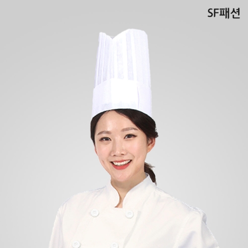 조리사 시험복 세트 조리복 상의 허리앞치마 L 종이모