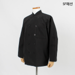 검정 조리복 세트 상의 허리앞치마 S