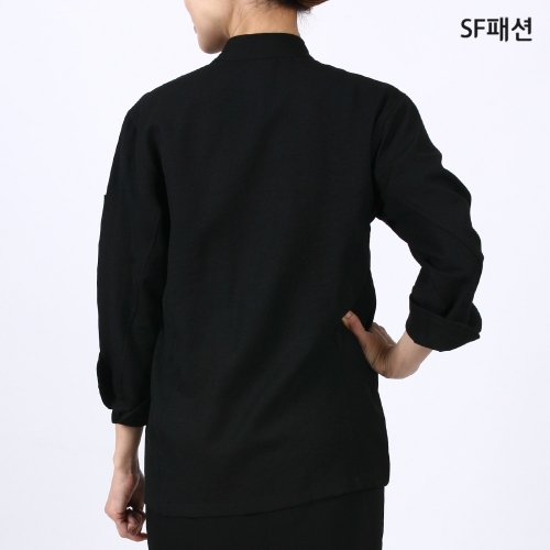 폴리 칠부 겸용 긴팔 조리복 유니폼 주방복