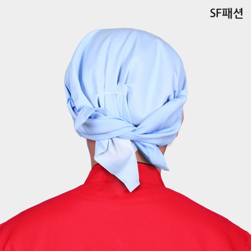 위생 주름두건 식당 머리 망사 위생모