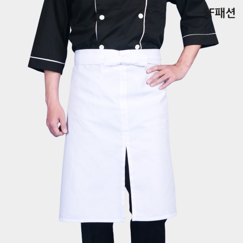 쉐프 앞트임 허리 주방 앞치마
