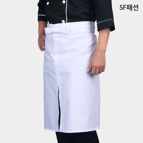 쉐프 앞트임 허리 주방 앞치마