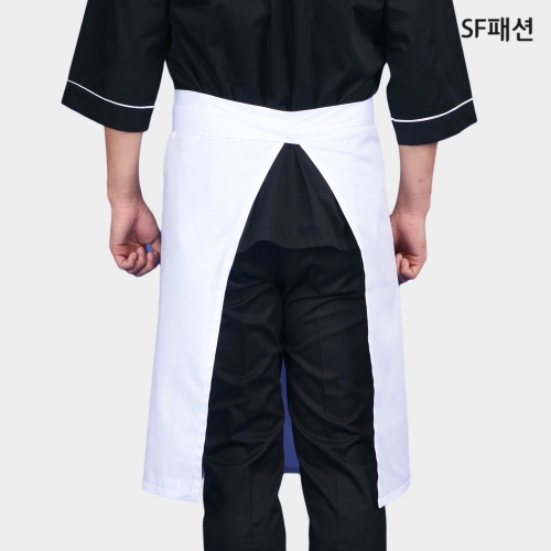 쉐프 앞트임 허리 주방 앞치마