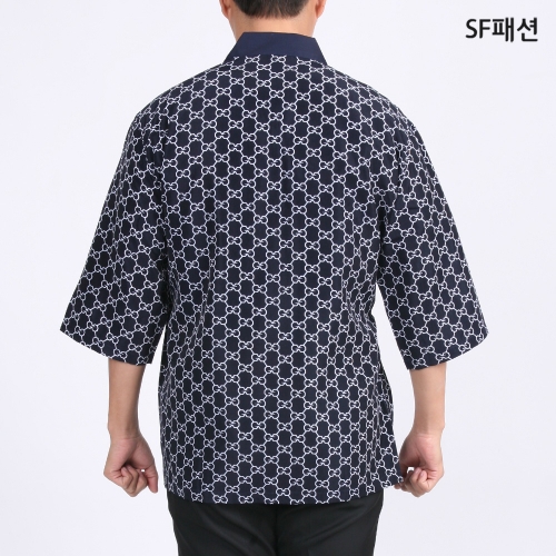 벌집프린트 남녀공용 일식복 유니폼 서빙복