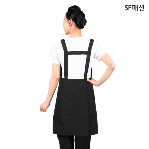 얇고 가벼운 생활방수 치마형 앞치마 유니폼