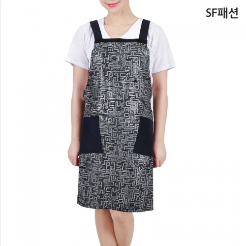 야광패턴 H형 앞치마 야간 포차 호프 클럽 노래방 주점