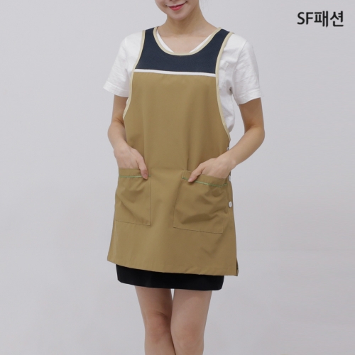 3D망사 원피스 앞치마 유니폼 바자회 부녀회 한식 음식점