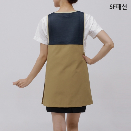 3D망사 원피스 앞치마 유니폼 바자회 부녀회 한식 음식점