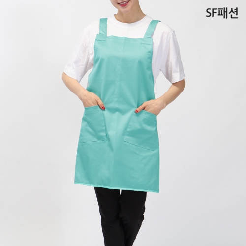 스판 H형 앞치마 유니폼 집들이 가정식 주방 집밥 서빙