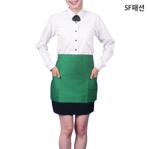 패스트푸드 앞치마 허리형 유니폼 단체 서빙 카페 가정 주방