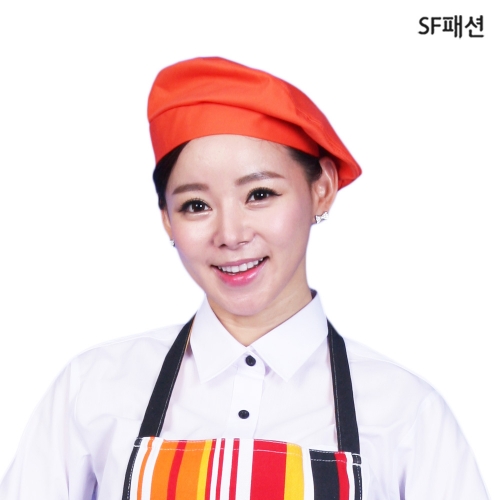 베레모 바리스타 헌팅캡 서빙복 유니폼 위생모