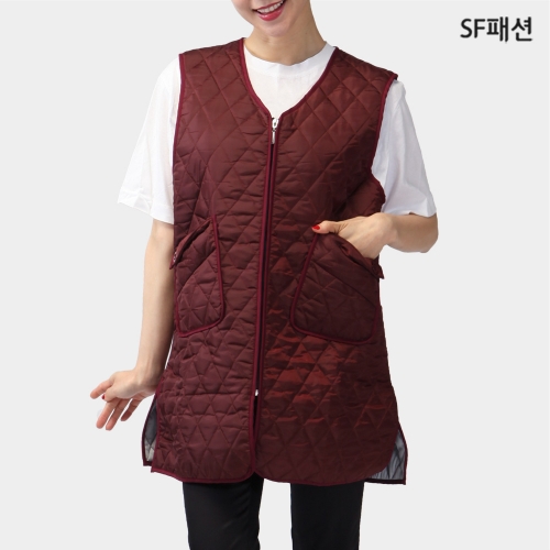 간절기 가을 겨울 생활방수 작업용 패딩조끼 SFWQA01