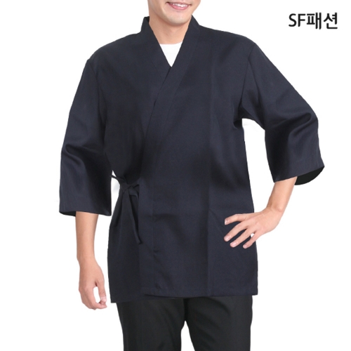 남녀공용 얇은 심플 무지 일식복 일식가운