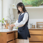 브이넥 가벼운 원피스 앞치마 생활방수 3컬러 카페 복지센터 요양보호사