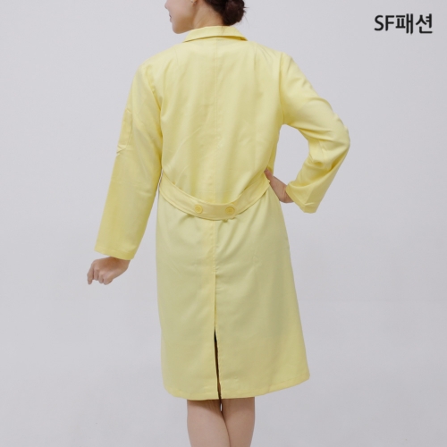 폴리 긴팔 여의사가운 유니폼 병원 의사옷 근무복