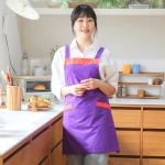 생활방수 H형 배색 앞치마 카페 식당 단체 자수 로고