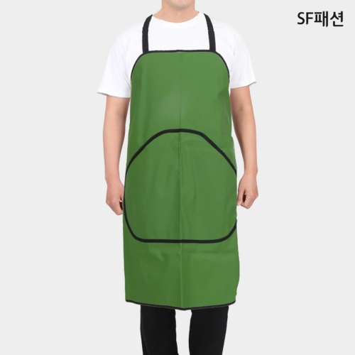 파스텔 목걸이형 큰 주머니 생활 방수 앞치마