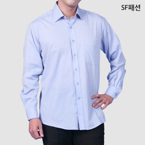 남성 긴팔 셔츠 남방 와이셔츠 데일리 유니폼