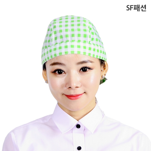 얇은 끈 두건 위생모 요리 조리 배식 급식 수술 시술
