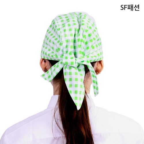 얇은 끈 두건 위생모 요리 조리 배식 급식 수술 시술