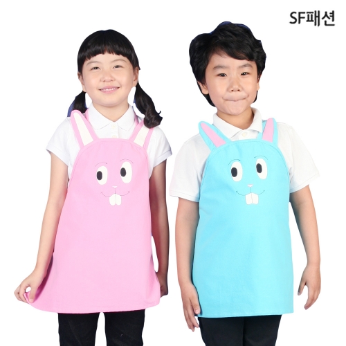 아동 동물 캐릭터 색깔 놀이 앞치마 어린이집 유치원 요리 실습 미술 활동