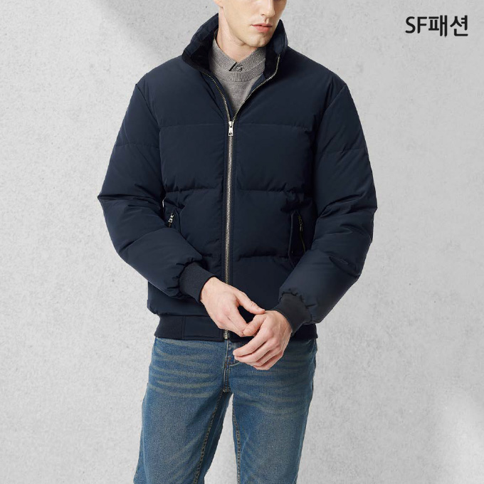 생활방수 가능한 덕다운 패딩 신축원단 점퍼 푸퍼