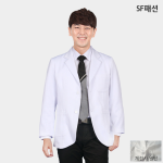정전기방지 남성 기본 의사자켓 반 의사가운 제전사 사용