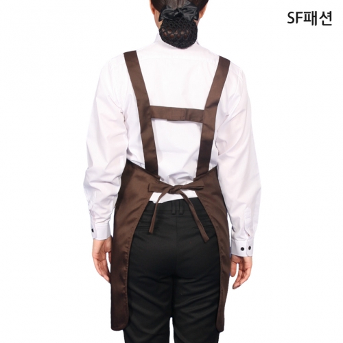 H형 커피 앞치마 유니폼 집들이 식당 서빙 가정 카페