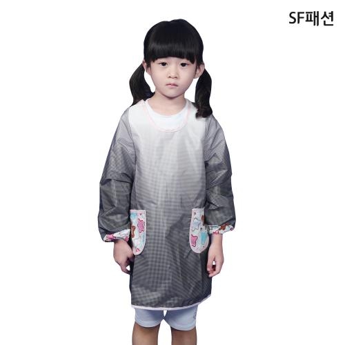 아동 방수 가운 앞치마 어린이집 유치원 미술 김장 요리