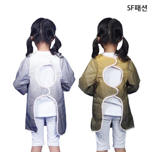 아동 방수 가운 앞치마 어린이집 유치원 미술 김장 요리