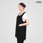 스판 큰주머니 원피스 앞치마 가을 겨울 시장