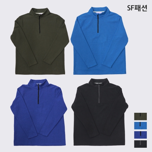 집업 긴팔 티셔츠 유니폼