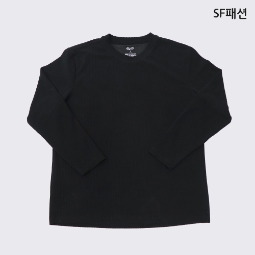 스판 라운드 긴팔 티셔츠 작업복
