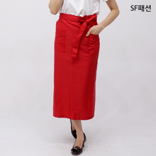 조리사 기본 허리 앞치마 유니폼 L사이즈