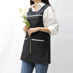 어깨 메쉬 가벼운 원피스형 앞치마 유니폼 단체 로고