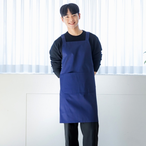 남녀공용 앞치마 H형 대형 빅사이즈 카페 주방