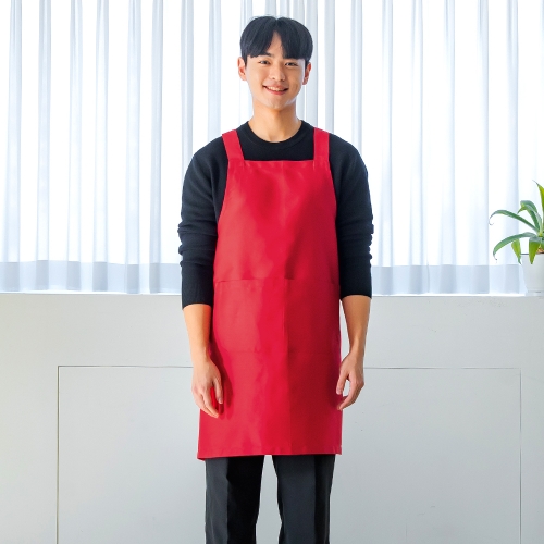 남녀공용 앞치마 H형 대형 빅사이즈 카페 주방