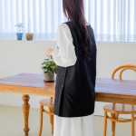 큰주머니 원피스 앞치마 요양보호사 식당 카페 봄 가을 겨울
