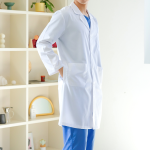 남자 의사 롱가운 긴팔 병원 약사 연구실 영양사 실습가운