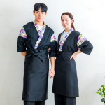 일식복 일식가운 조리복 세프복 유니폼 7부 남녀공용