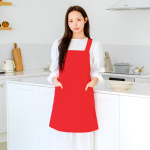 앞치마 엉덩이 가리는 X형 요양보호사 식당 카페