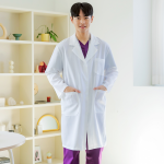 의사가운 남자 얇은 롱가운 약사 실습가운 병원 유니폼 영양사 실험복 30수