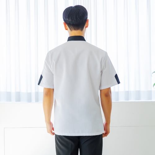 남자 의사가운 자켓 반팔 병원 유니폼 간호복 병원복 단체