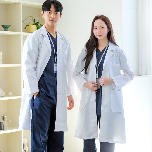 남녀 의사가운 약사 실습가운 병원 유니폼 의사옷 실험복 영양사 20수