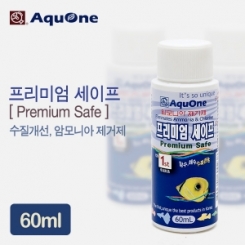 AquOne(아쿠원) 프리미엄 세이프 [물갈이,암모니아제거] 60ml