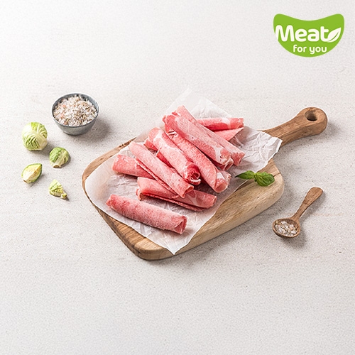 미트포유 냉동 목살 돌돌이 2mm 3kg