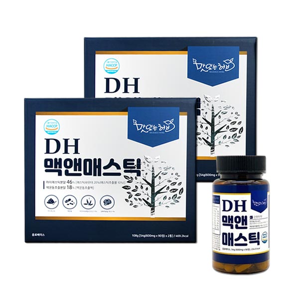 [12개월분] DH맥앤매스틱 600mg 2BOX