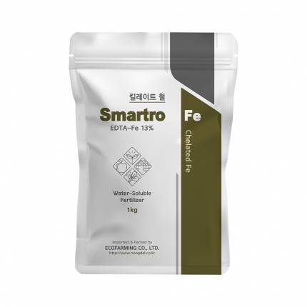 스마트로 Fe 킬레이트철 1kg - 수용성철 13%