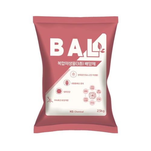 KG케미칼 BAL(비에이엘) 2.5kg - 선충 역병 탄저병 등 피해 예방 미생물제제